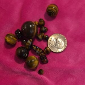 Brown and Black Bead Set